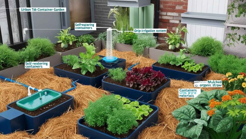 self-watering containers