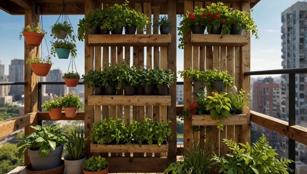 Vertical Container Gardening