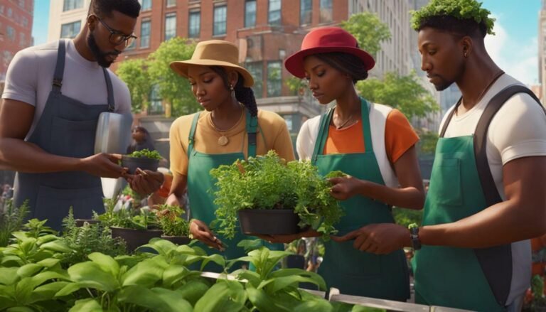 black urban gardeners