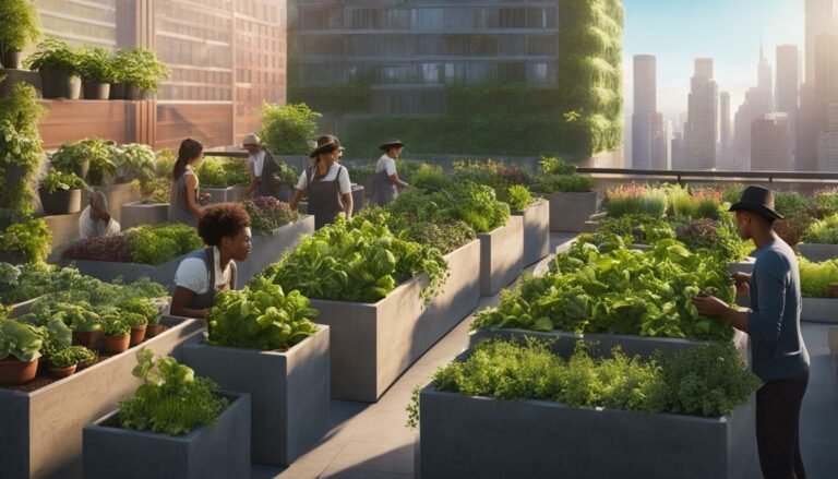 rooftop urban gardening