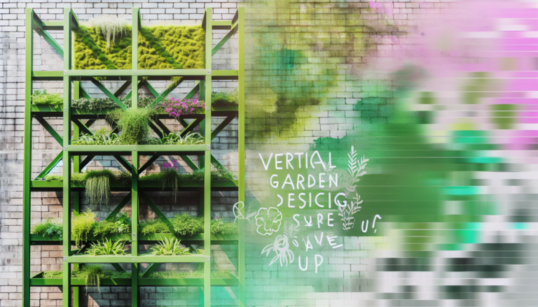 Vertical Garden Design Structure: Grow Up, Save Space