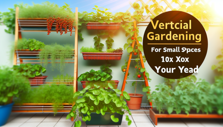 Vertical Gardening Tips for Small Spaces: 10X Your Yield