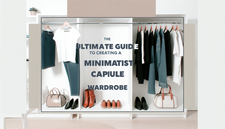 The Ultimate Guide to Creating a Minimalist Capsule Wardrobe